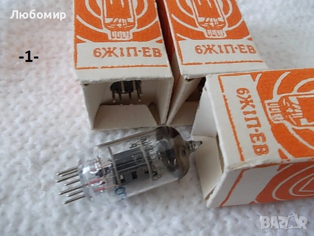 Радиолампи 6Ж СССР - списък