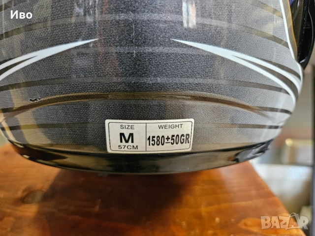 Мотоциклетна каска PROBIKER Helmets Размер - М В отлично състояние., снимка 10 - Аксесоари и консумативи - 53243501
