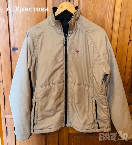 Бежово скиорско яке 2 в 1 , снимка 3 - Якета - 52341367