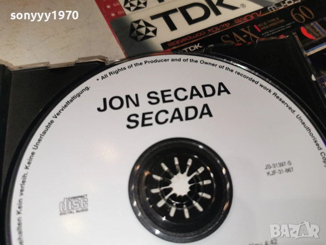 JON SECADA CD 0303261013, снимка 10 - CD дискове - 53690426