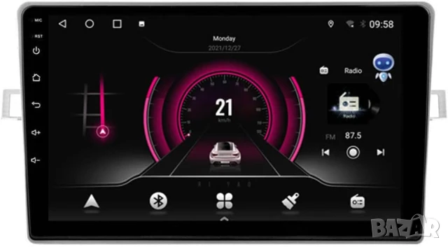 Мултимедия, TOYOTA Verso, R20, VERSO, 2009-2018, с Android, Двоен дин 2, с Андроид, Навигация, Verso, снимка 5 - Аксесоари и консумативи - 50738050