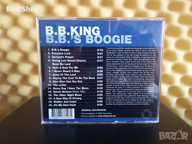 B.B. King - B.B.'s Boogie, снимка 2 - CD дискове - 46172431