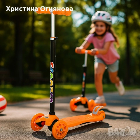 Детски Скутер, снимка 3 - Детски велосипеди, триколки и коли - 53770578