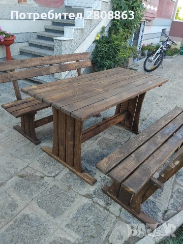 Пейки с маса, снимка 10 - Градински мебели, декорация  - 50782371