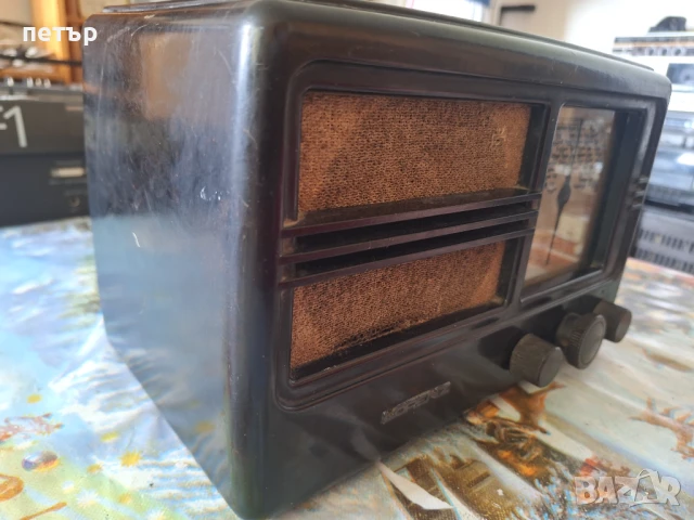 Бакелитено радио Lorenz, снимка 5 - Антикварни и старинни предмети - 50749714