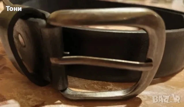 MISCHMASCH BERLIN Нов Мъжки Колан Изцяло от Естествена Кожа 120см., снимка 6 - Колани - 50690939