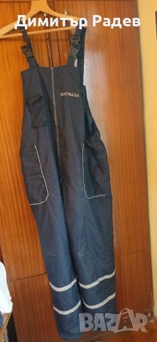 КОМЛЕКТ--РАБОТНО ЗИМНО ЯКЕ с пух И ГАЩИРИЗОН РАЗМЕР XXXL почти нов, снимка 2 - Якета - 52041305