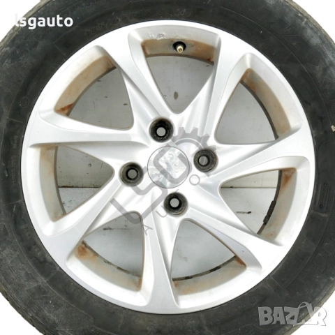 Алуминиеви джанти 4x108 с гуми R15 Peugeot 208 I 2012-2019 ID: 151976, снимка 3 - Гуми и джанти - 52163989