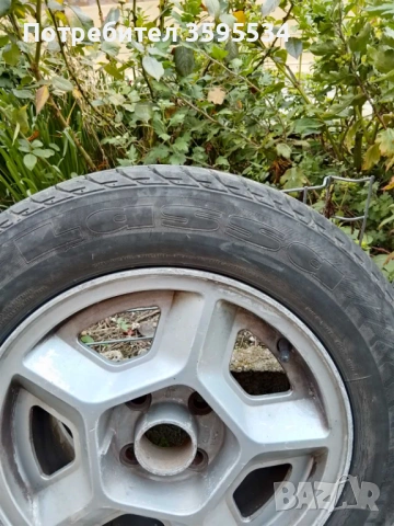 Лети джанти 14 цола (4х100) с гуми, подходящи за Опел и Рено + 2 бр гуми, снимка 5 - Гуми и джанти - 53940265