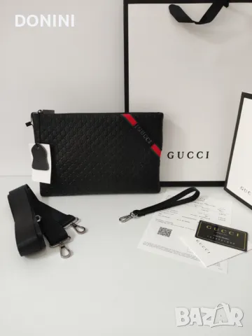 Мъжка чанта Gucci, снимка 1 - Чанти - 49274450