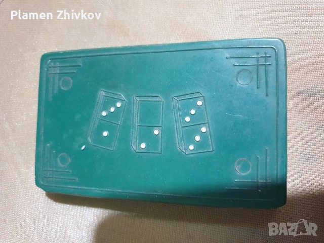 старо бакелитово мини домино Туристически вариант, снимка 5 - Антикварни и старинни предмети - 52927091