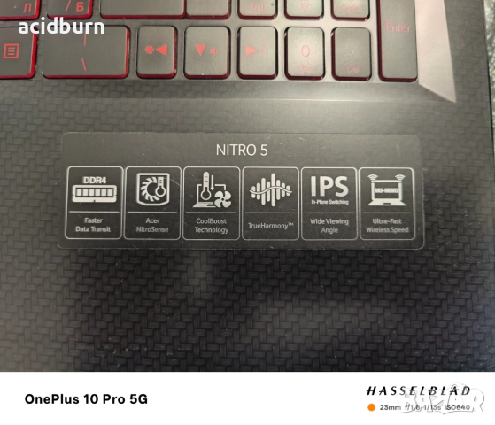 Геимърски лаптоп Acer Nitro 5 AN515-52-74XT, снимка 4 - Лаптопи за игри - 52594257