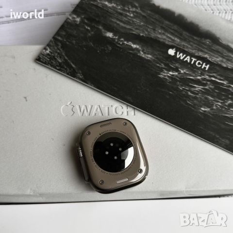 НОВ❗️24МЕС ГАРАНЦИЯ❗️ Apple Watch ULTRA Лизинг от 46лв/м ❗️ 49mm ❗️ изплащане ❗️ titanium  , снимка 3 - Смарт часовници - 45622264