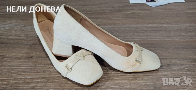 Обувки MARCO TOZZI ЕСТЕСТВЕНА Кожа и Декорации! НОВИ! №37!, снимка 2 - Дамски ежедневни обувки - 54235698