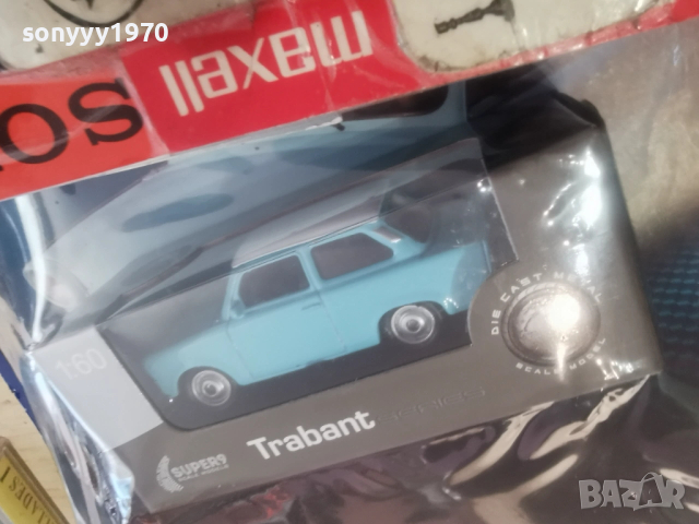 TRABANT-METAL CAR 1802261707, снимка 9 - Колекции - 53524194