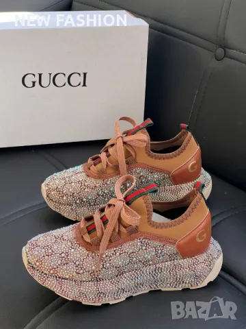 Дамски Маратонки ✨ GUCCI , снимка 2 - Маратонки - 49416919