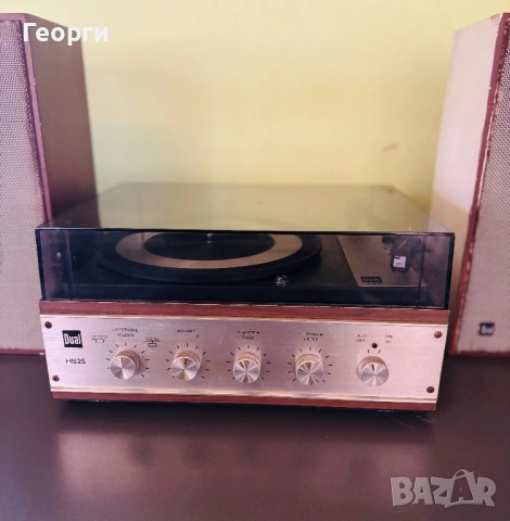 Dual HS 25 Грамофон с две колони, снимка 3 - Грамофони - 53784597
