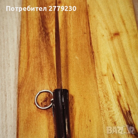 Стара сойка от биволски рог с орнаменти н, снимка 17 - Антикварни и старинни предмети - 51308235