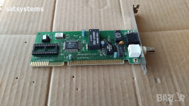 DAVICOM 05-01-0231-02 16-bit ISA Network Adapter Card , снимка 5 - Мрежови адаптери - 53404010