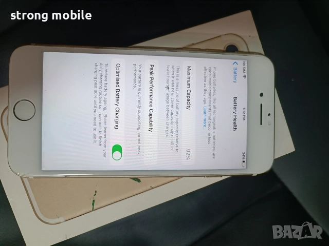 Iphone 7gold,128гб, Гаранция , снимка 6 - Apple iPhone - 53749972