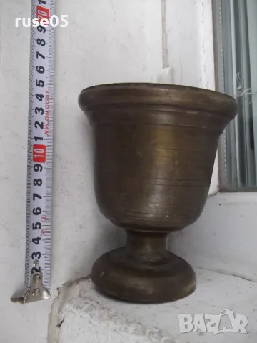 Хаван с чукало брозови стари, снимка 2 - Колекции - 49910919