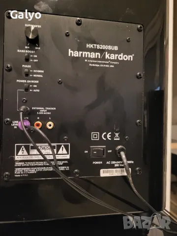 Harman/Kardon BDS280 2.1 BluRay приемник 3D HDMI домашно кино, снимка 5 - Ресийвъри, усилватели, смесителни пултове - 48349565