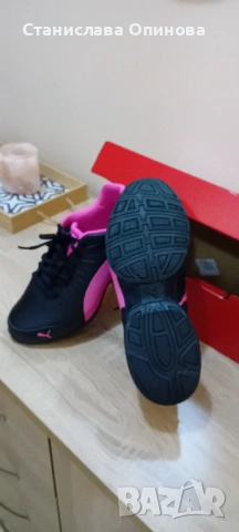 Чисто нови ,оригинални кожени Пуми , снимка 5 - Дамски ежедневни обувки - 53395144