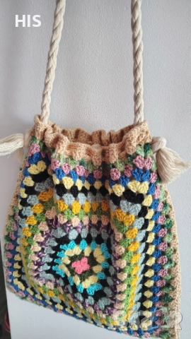 Дамски плетени чанти луксозни, ръчна изработка от качествени прежди, различни модели