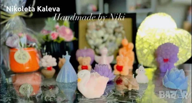 Ръчно изработени свещи от соев восък, снимка 10 - Ръчно изработени сувенири - 47969101