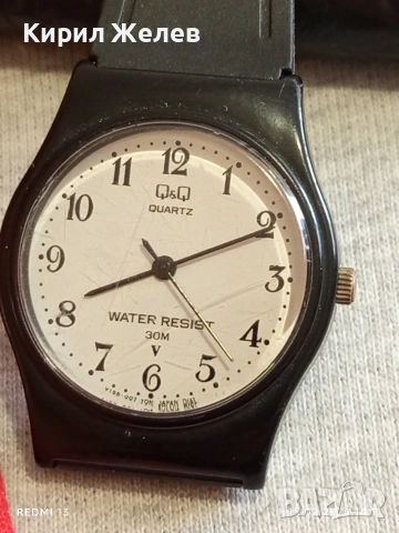 Модерен унисекс часовник Q/Q QUARTZ JAPAN класически модел 51835, снимка 2 - Мъжки - 53484058