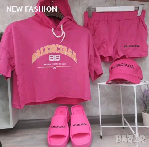 Дамски Памучни Комплекти : M,L:BALENCIAGA , снимка 2 - Комплекти - 46763665