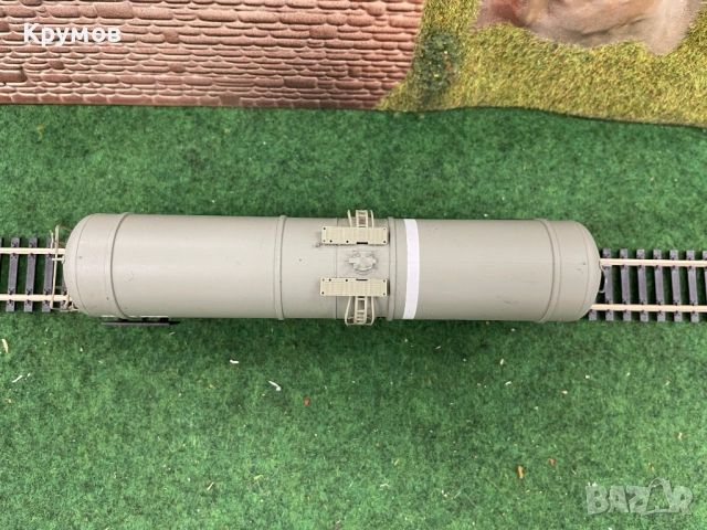 Вагон товарен цистерна 4-осен HO 1:87 влак ЖП модел, снимка 2 - Колекции - 53396277