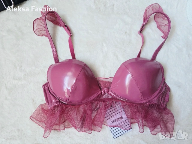 Луксозен дамски сутиен с подплънки , снимка 11 - Бельо - 43188855