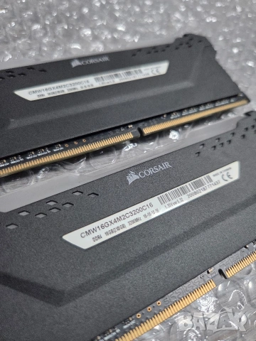 ПРОМО ! 16 GB DDR4 Corsair Vengeance PRO RGB 3200 MHz рам памет !, снимка 4 - RAM памет - 53636764