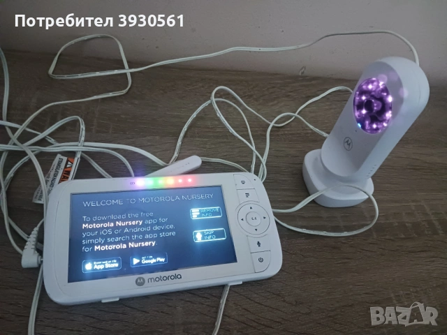 Топ модел бебефон моторола VM35, снимка 2 - Бебефони - 53523705