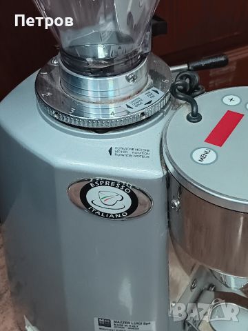 Професионална Кафемелачка MAZZER LUIGI Spa, снимка 2 - Обзавеждане за заведение - 45097540