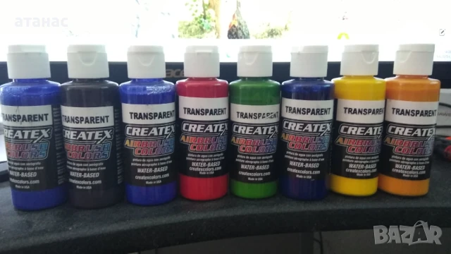 Боички за аерограф,аерографи и други НОВИ, снимка 2 - Такъми - 51005352