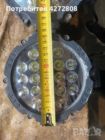 Лед халогенни за джип камион, снимка 4 - Части - 51489908