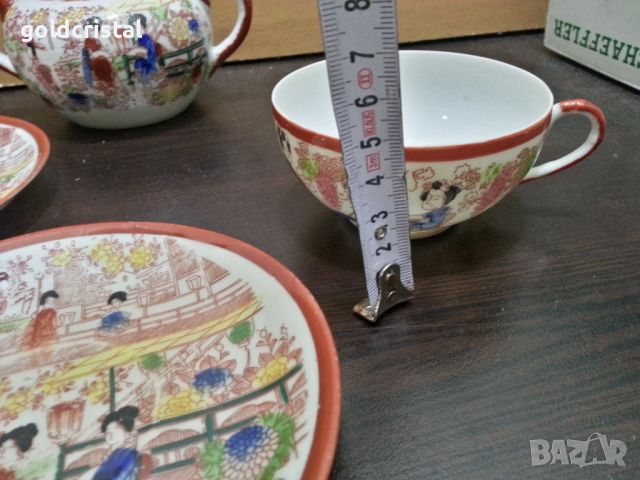 Стар японски порцелан чаши за кафе , снимка 10 - Антикварни и старинни предмети - 46337371