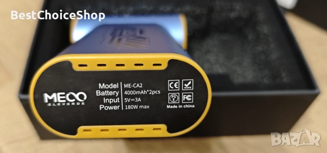 MECO ELEVERDE Мини електрическа духалка / прахосмукачка 4-скорости 180,000 RPM, снимка 4 - Прахосмукачки - 53169613