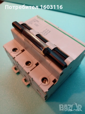 АВТОМАТИЧЕН ПРЕКЪСВАЧ  C12ON 3P 100A, снимка 2 - Друга електроника - 53067217