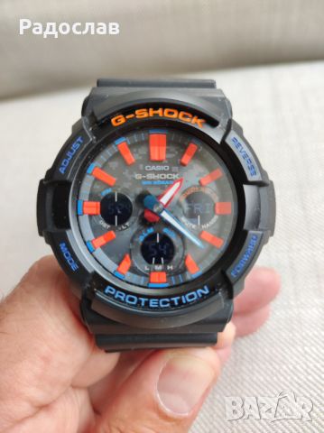 Продавам часовник CASIO G-SHOCK Solar GAS-100CT-1A, снимка 1 - Мъжки - 45891955