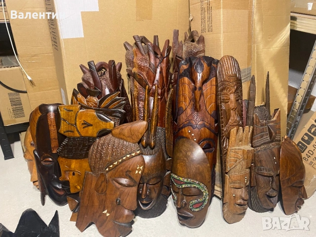 Дървени фигурки / декорации, снимка 5 - Антикварни и старинни предмети - 53581165