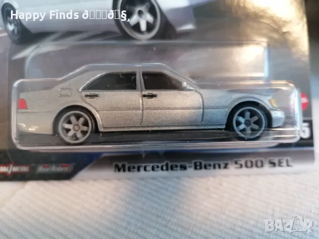 💕🧸Hot Wheels Mercedes-Benz 500 SEL Premium FAST END FURIOS, снимка 2 - Колекции - 46910306