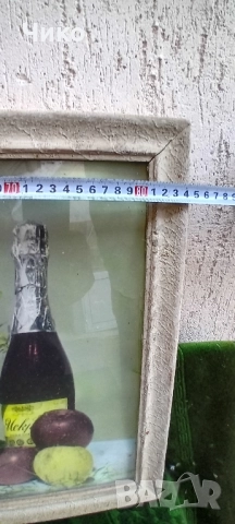 Голяма фото снимка картина натюрморт, снимка 6 - Антикварни и старинни предмети - 51810000