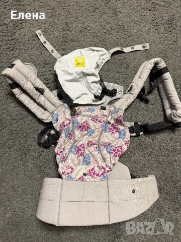 Ергономична раница за бебе LÍLLÉbaby Complete All Seasons 6 в 1 3D Mesh, снимка 3 - Кенгура и ранички - 53804816