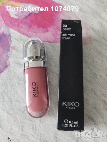 Гланц за устни Kiko Milano , снимка 2 - Декоративна козметика - 45857646