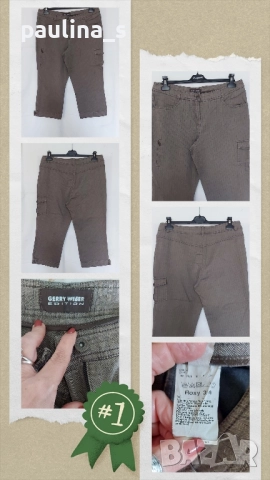 Пет различни броя / Дамски маркови дънкови бермуди , снимка 12 - Къси панталони и бермуди - 51474205