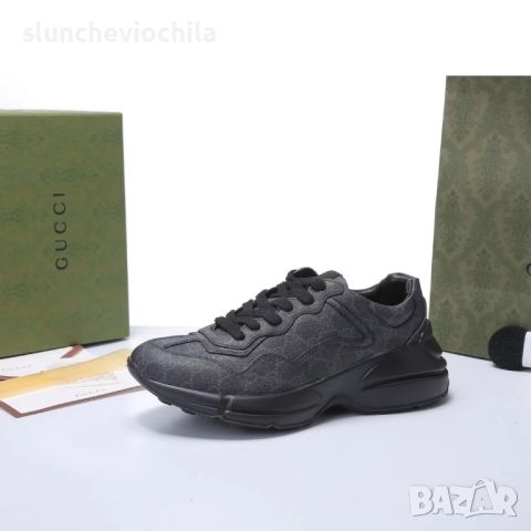 Обувки Gucci Rhyton trainers men 42 43 44 45, снимка 4 - Маратонки - 45080275