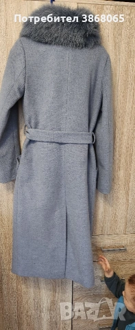 Палто от вълна и кашмир, снимка 5 - Палта, манта - 53339425